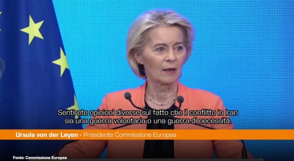 Von der Leyen “Situazione globale precaria, aumentano le minacce”