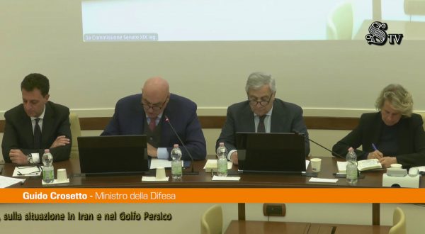 Iran: Crosetto “Rischi per il nostro personale mitigati da settimane”