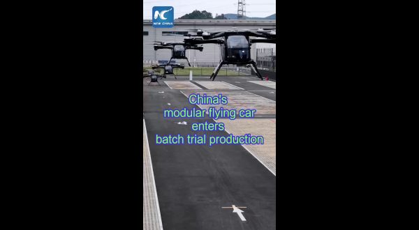 Cina, al via la produzione sperimentale di un’auto volante modulare