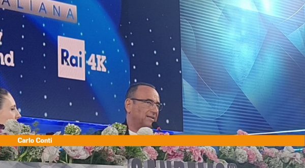 Sanremo, il saluto di Carlo Conti “Grazie per questi 5 anni”