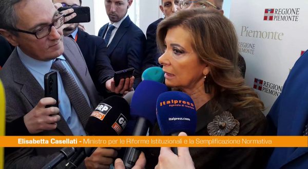 Casellati “Ddl ‘Semplifica Piemonte’ scelta di campo per cittadini e imprese”