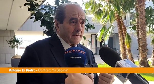 Referendum, Di Pietro “Si vota per la democrazia, non per partito o Governo”