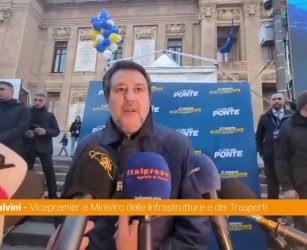 Ponte sullo Stretto, Salvini "Antidoto alla mafia e simbolo di capacit&agrave;"