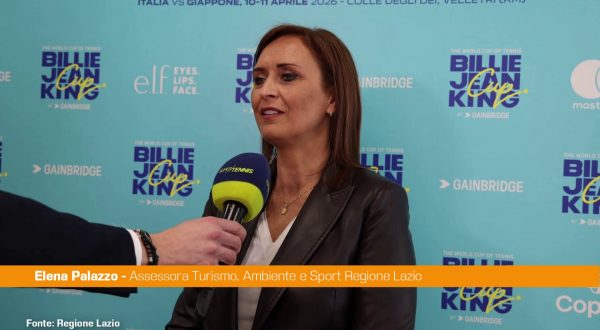 Lazio, Palazzo “Orgoglio ed emozione portare a Velletri la BJK Cup”