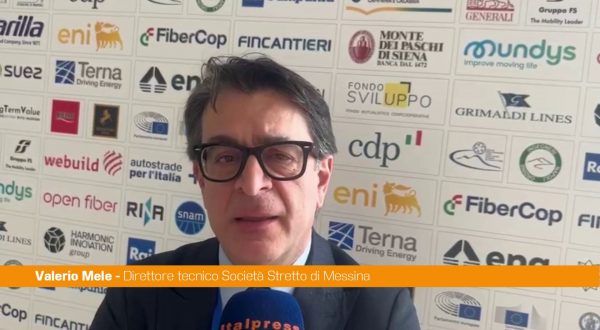 Ponte sullo Stretto, Mele “Obiettivo partire con fase realizzativa dopo estate”