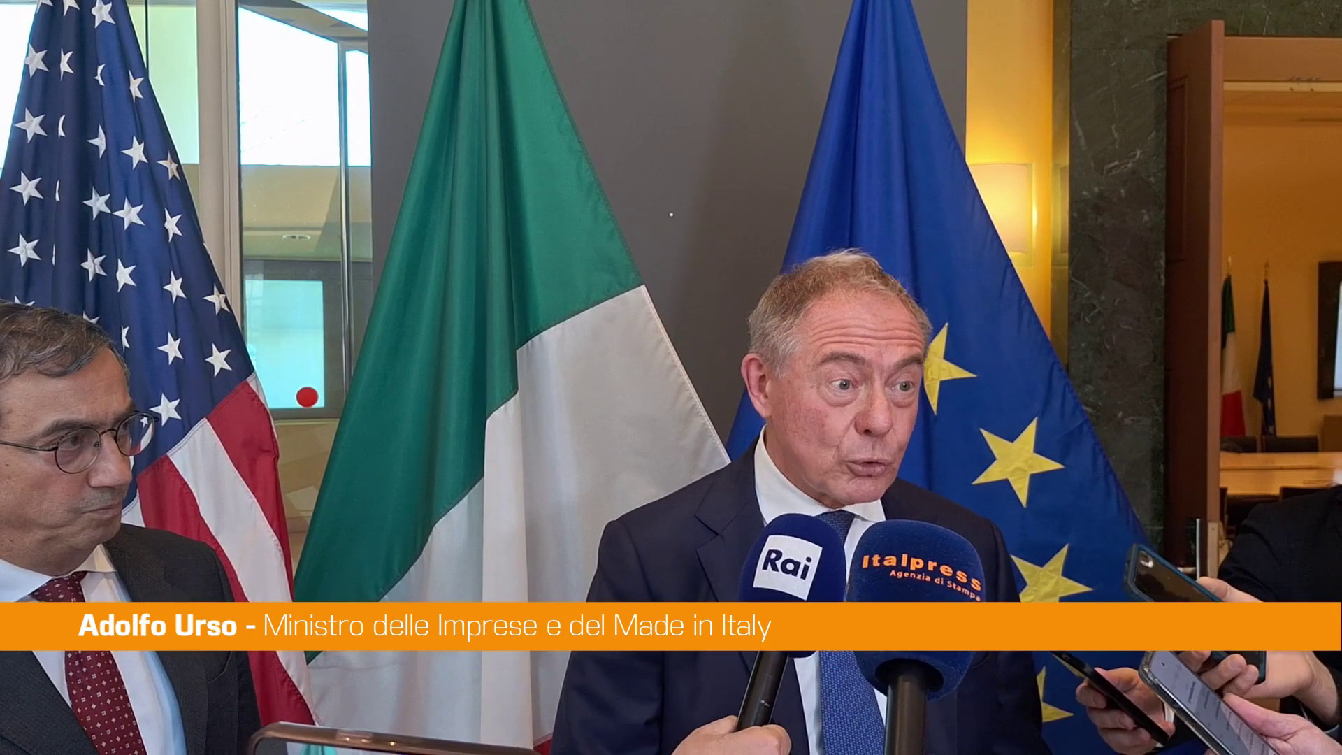 Urso a Washington "Investimenti Usa in Italia +41% in quattro anni"