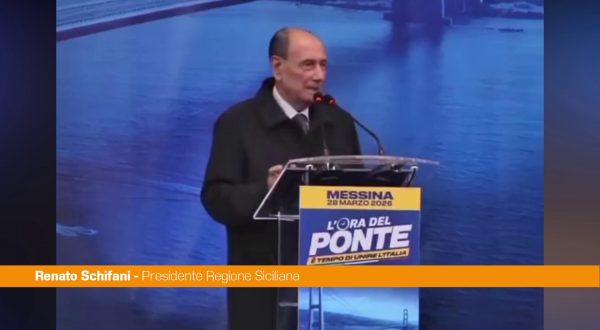 Schifani “Il Ponte sullo Stretto s’ha da fare, ci crediamo e lo sosteniamo”