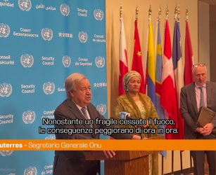 Guterres "Con il blocco di Hormuz il rischio &egrave; una recessione globale"