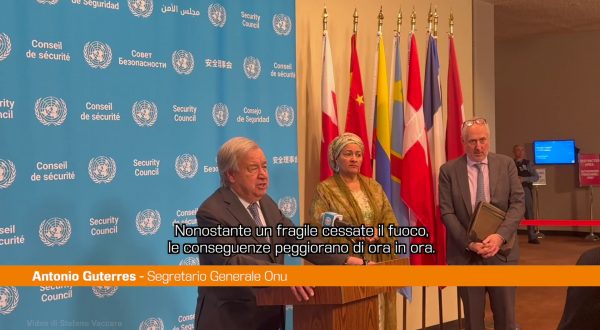 Guterres “Con il blocco di Hormuz il rischio è una recessione globale”