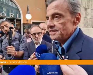 Calenda "Se Salis fosse leader del centrosinistra disponibili a interlocuzione"