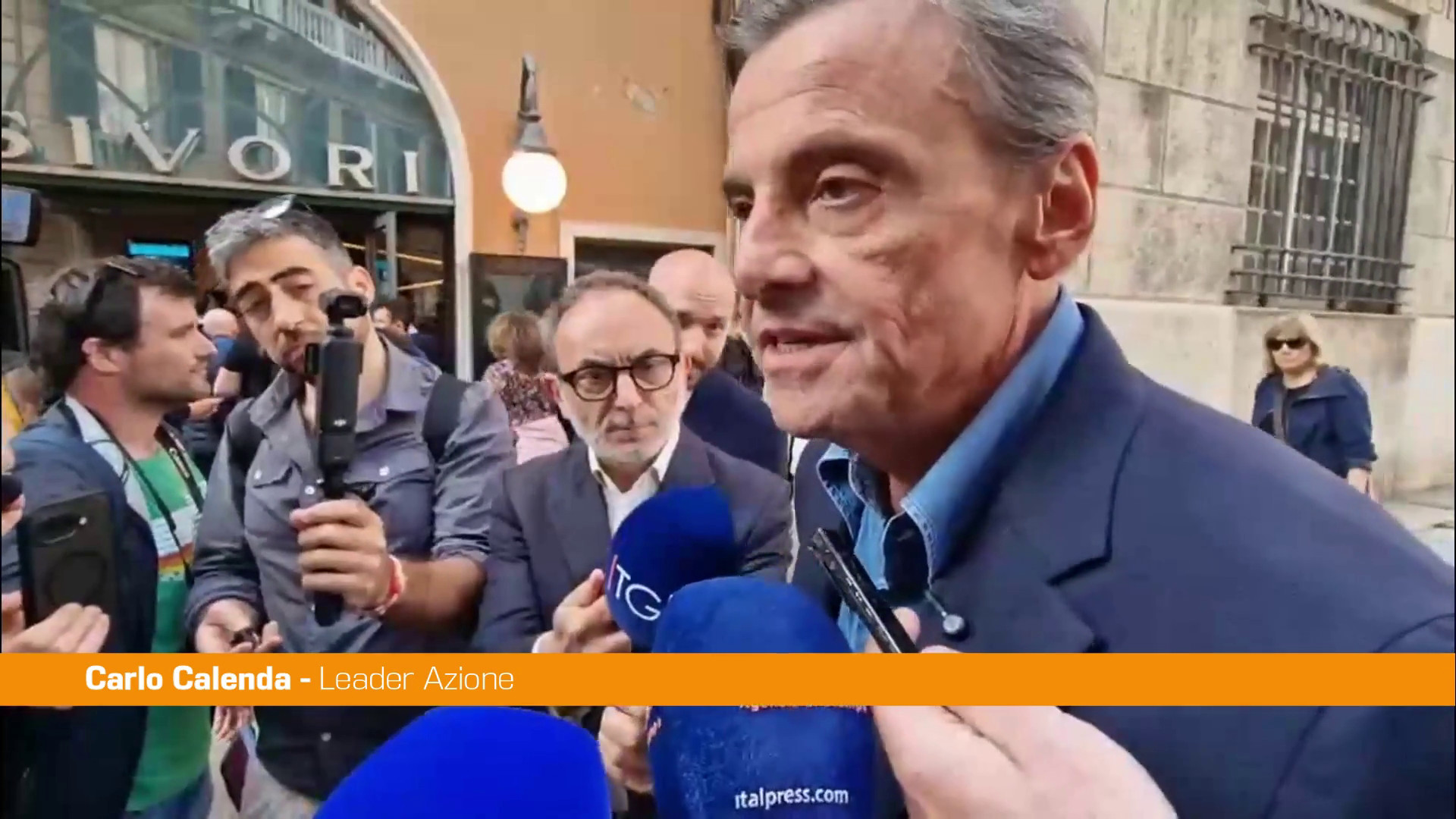 Calenda "Se Salis fosse leader del centrosinistra disponibili a interlocuzione"