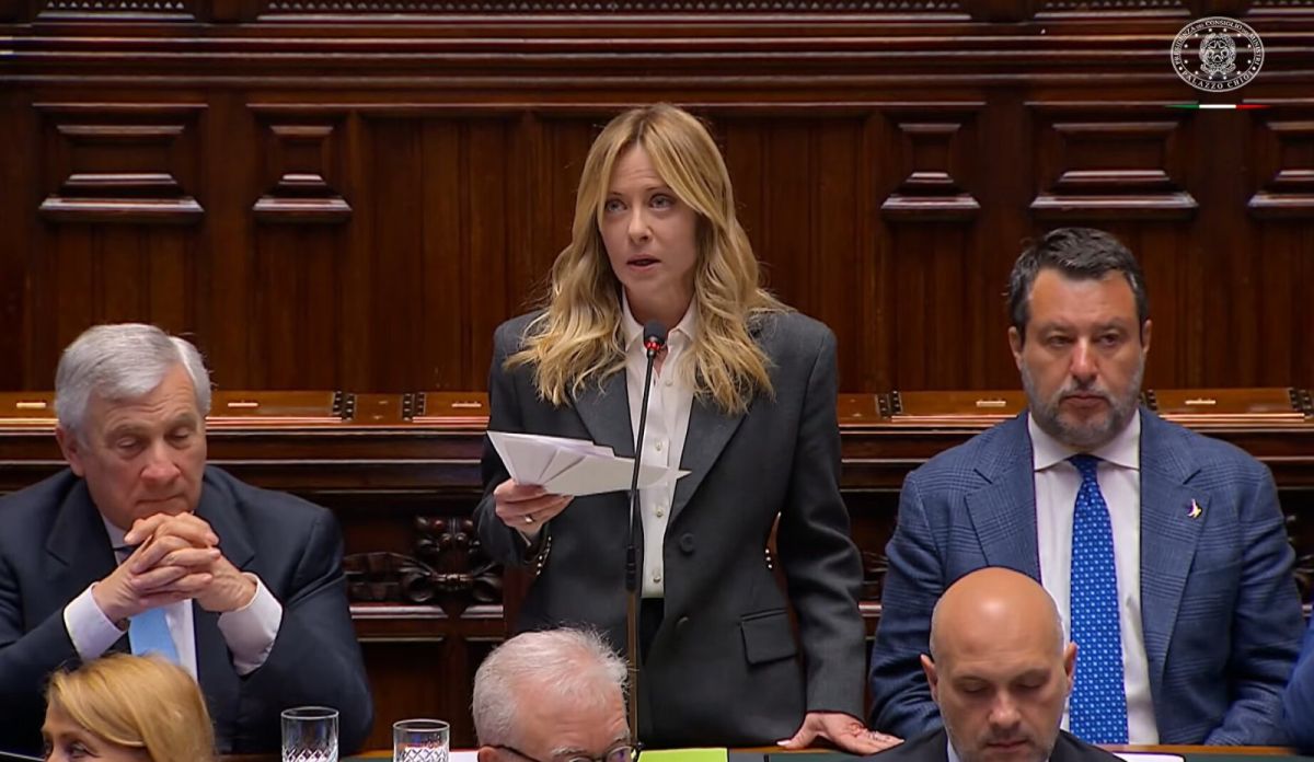 Iran, Meloni &ldquo;A un passo da punto non ritorno, perseguire prospettiva pace&rdquo;