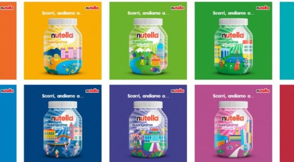 Nutella ed ENIT promuovono le città d’arte italiane con una serie limited edition