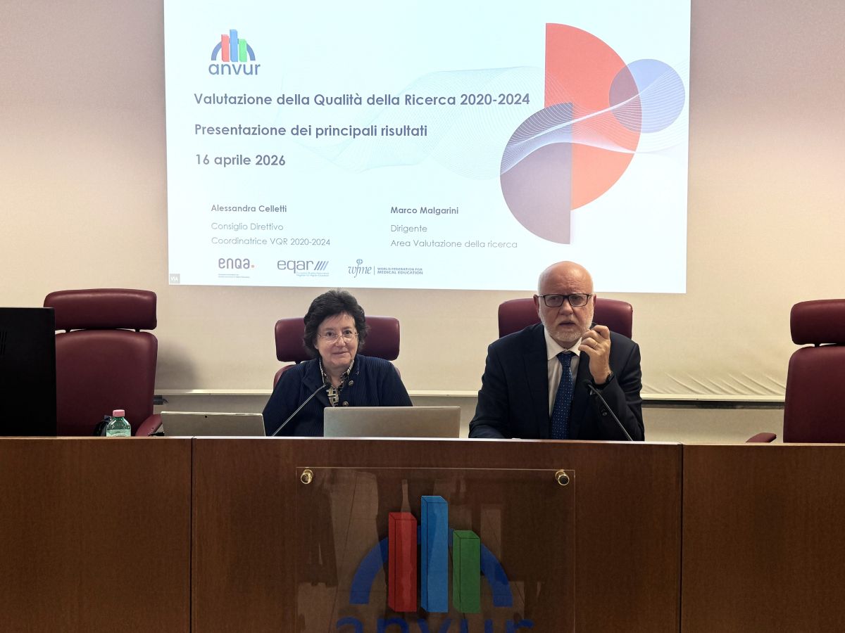 L&rsquo;Anvur conclude la Valutazione della Qualit&agrave; della Ricerca 2020-2024