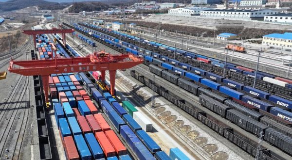 Traffico dei treni merci Cina-Europa in forte crescita nel primo trimestre