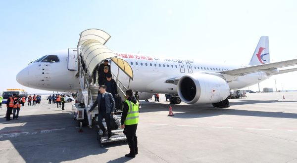 Trasporto aereo, in Cina in aumento il traffico passeggeri