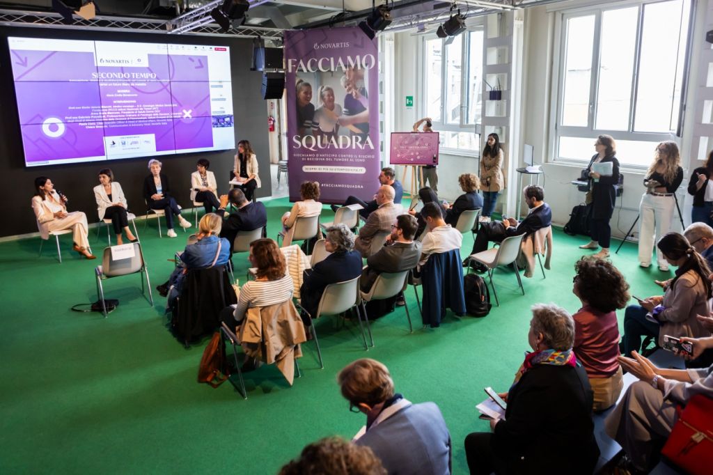 Tumore al seno, campagna Novartis &ldquo;Facciamo squadra&rdquo; contro il rischio di recidiva