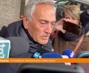 Gravina "Dimissioni scelta convinta e meditata"