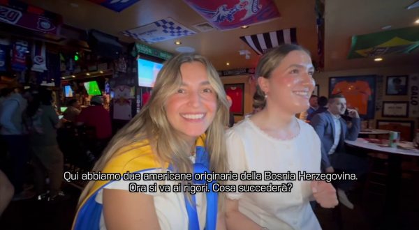 Bosnia-Italia vista al Legends NYC tra i tifosi di entrambe le nazionali