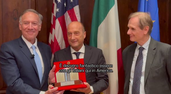 Fondazione Magna Grecia consegna il premio John Marchi a Mike Pompeo a New York