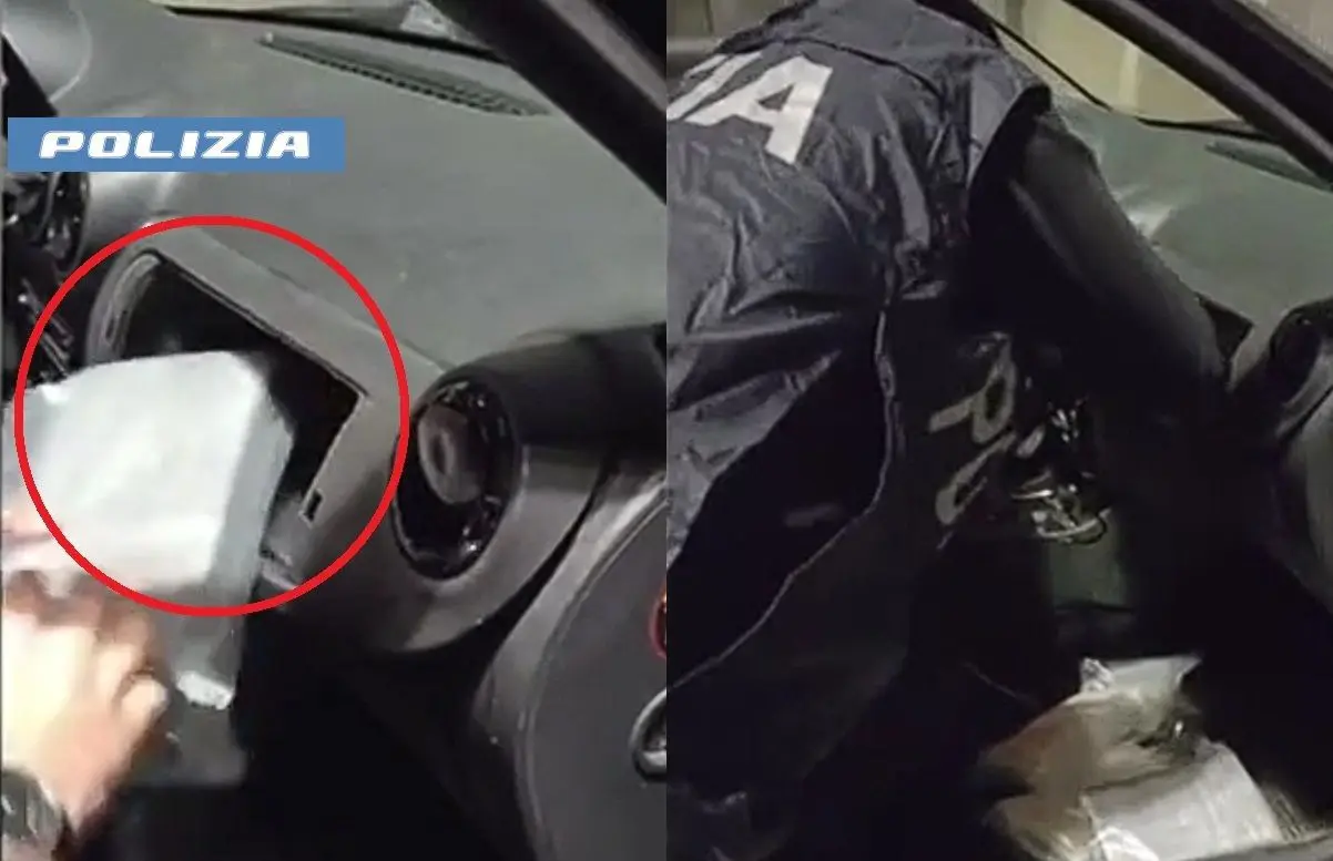 In auto con oltre 5 kg di cocaina, due corrieri arrestati nel Catanese