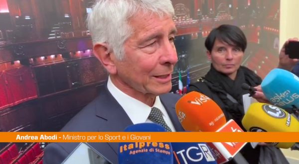 Abodi “Negli ultimi tre anni 1.6 miliardi per le infrastrutture sportive”