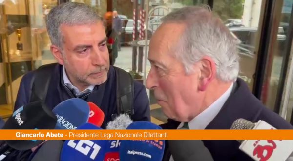 Abete “Sulle elezioni del presidente federale tempi tecnici da rispettare”