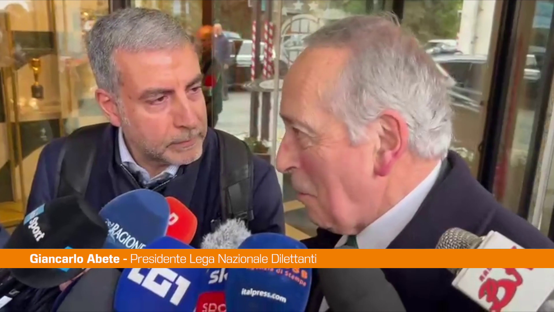 Abete "Sulle elezioni del presidente federale tempi tecnici da rispettare"