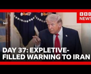 Trump issues a new warning hours after a second US airman is rescued from inside Iran | BBC News