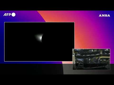 Artemis II, gli astronauti osservano l’eclissi solare totale#ansa #news
