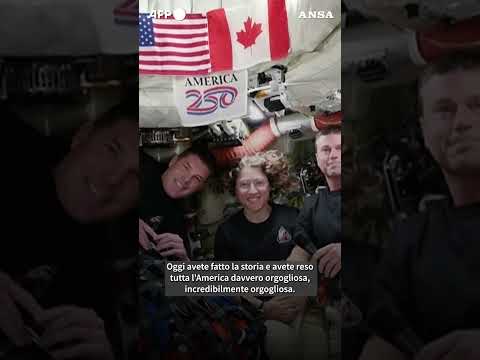 Artemis II completa il Flyby intorno alla Luna #ansa #news