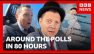 Around the polls in 80 hours: Inside Britain&rsquo;s election battlegrounds | BBC News