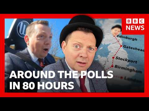 Around the polls in 80 hours: Inside Britain’s election battlegrounds | BBC News