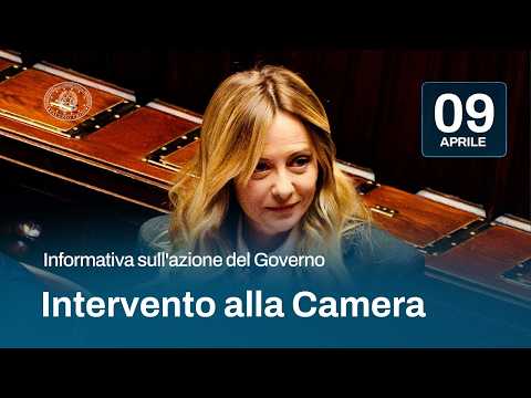 Informativa sull’azione del Governo, il Presidente Meloni alla Camera dei Deputati