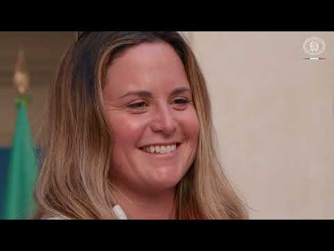 Il Presidente Meloni incontra una delegazione di atleti olimpici e paralimpici di Milano-Cortina