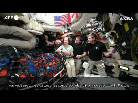 Artemis II: “Scudo termico e paracadute ci faranno ammarare dolcemente” #ansa #news