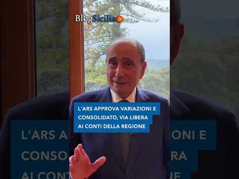 L’Ars approva variazioni e consolidato, via libera ai conti della Regione #shorts #sicilia