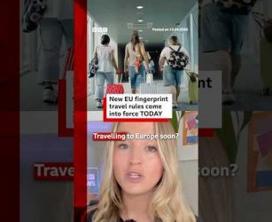 What is the new Entry/Exit system when travelling in Europe? #Europe #BBCNews