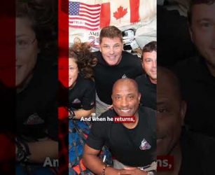 Artemis II astronaut's daughter describes what it's like having a parent up in space. #Nasa #BBCNews