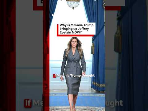 Melania Trump denied connections to Jeffrey Epstein on Thursday. #MelaniaTrump #USNews #BBCNews