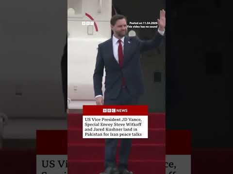 Iranian and US negotiators arrive in Pakistan ahead of peace talks. #Iran #US #BBCNews