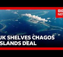 UK shelves Chagos deal after Trump opposition | BBC News