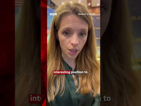 US and Iranian officials have started direct trilateral talks with Pakistan in Islamabad. #BBCNews