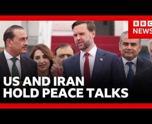 US and Iran hold peace talks in highest level meeting since 1979 Islamic revolution | BBC News