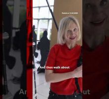 Artemis crew take on obstacle course after return to Earth. #ArtemisII #BBCNews