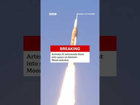And that’s blast off! #artemisii  #nasa  #bbcnews