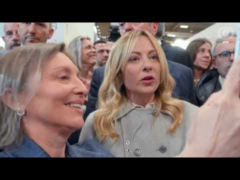 Il Presidente Meloni alla 58esima edizione di Vinitaly