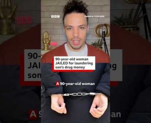 South Korea jails 90-year-old woman for laundering son's drug money. #SouthKorea #BBCNews