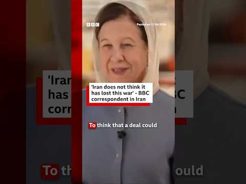 ‘Iran doesn’t think it has lost this war’. #BBCNews