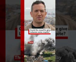 Could the ceasefire give Lebanon some respite? #Ceasefire #Lebanon #Israel #BBCNews